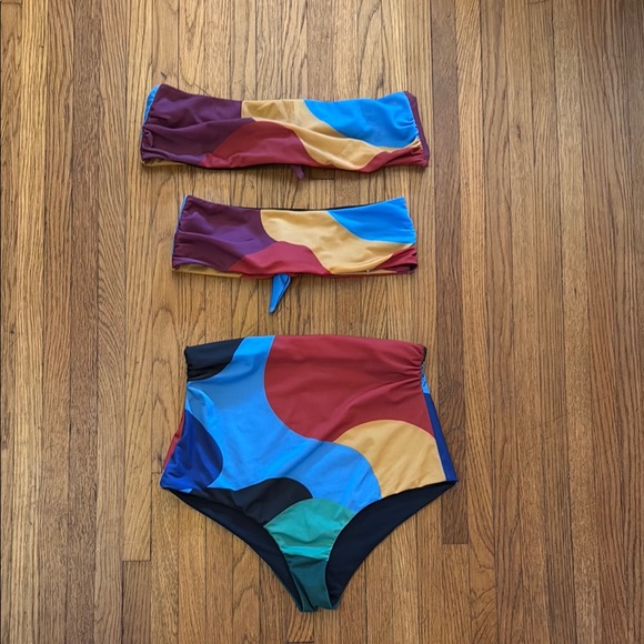 Mara Hoffman Multicolor Bikini Set - Picture 1 of 4